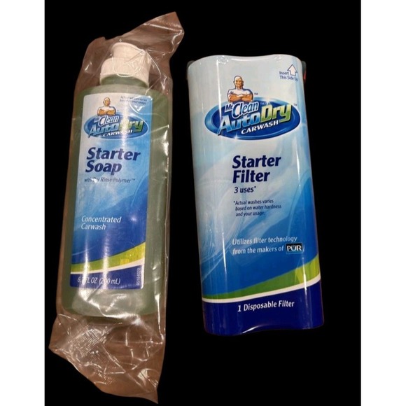 Other - Mr Clean Auto Dry Car Wash Starter Filter &‎ Soap